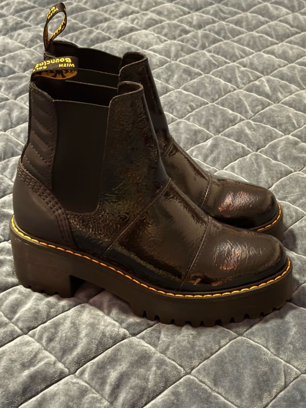 Dr. Martens Women's Black Rozalie Chelsea Boot - Picture 4 of 7